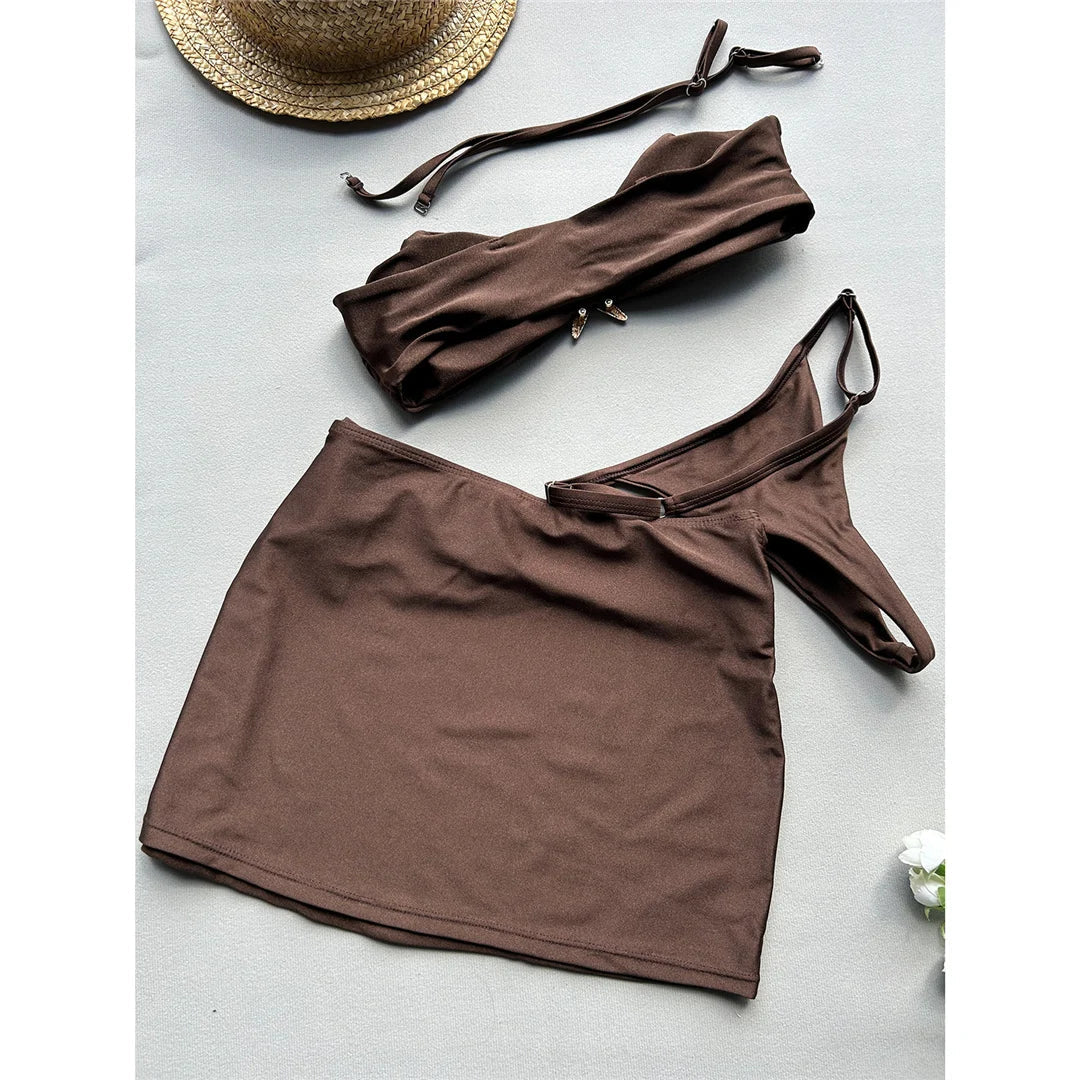 Conjunto de Biquíni e Saia Vivian