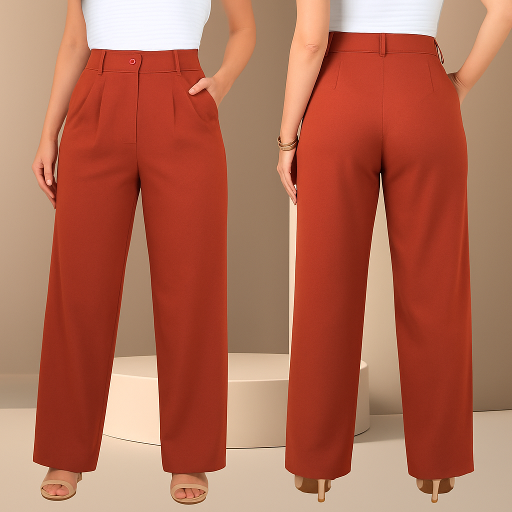 Kit 3 Calças Pantalona Premium de Alfaiataria – Elegância com Conforto