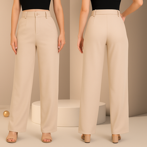 Kit 3 Calças Pantalona Premium de Alfaiataria – Elegância com Conforto