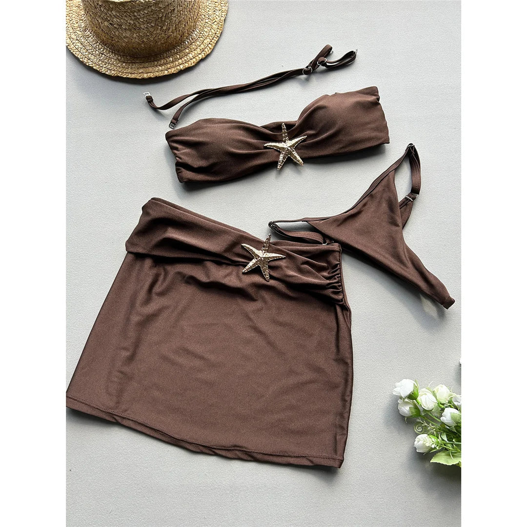 Conjunto de Biquíni e Saia Vivian